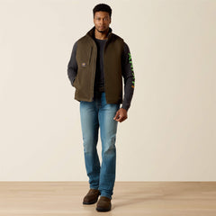 Rebar Washed DuraCanvas Insulated Vest - Men