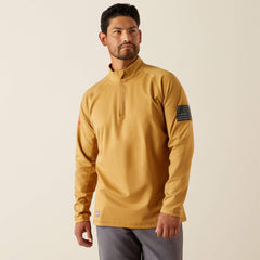 FR Combat Stretch Patriot 1/4 Zip Work Shirt - Men