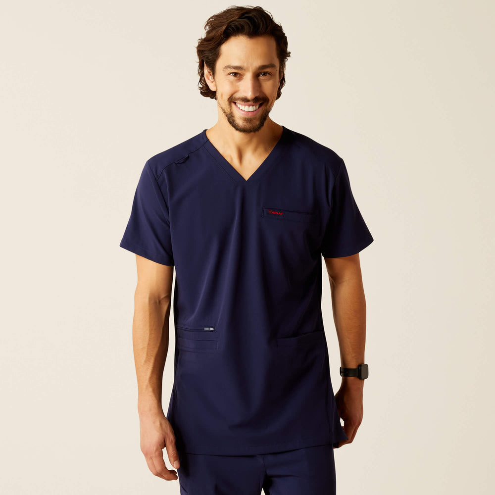 Derham 6 Pocket Scrub Top - Men