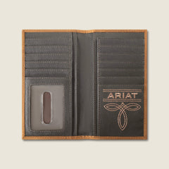Patchwork Embroidered Logo Rodeo Wallet - Men