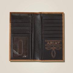 Tooled Leather Rodeo Wallet - Men