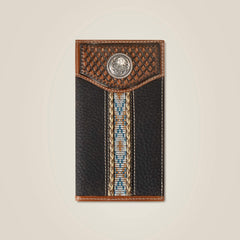 Braided Trim Rodeo Wallet - Men