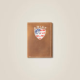 Flag Shield Trifold Wallet - Men