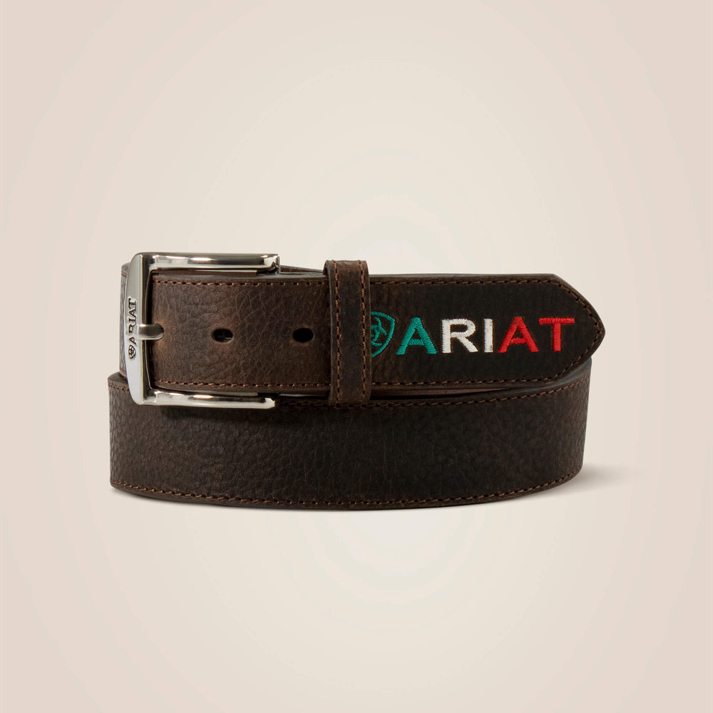 Mexico embossed logo belt - Men