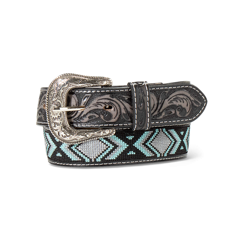 Woven Geo Inlay Belt - Men
