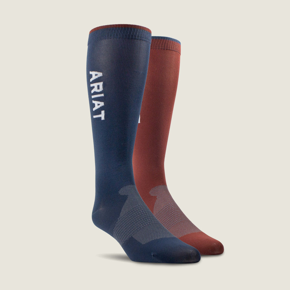 AriatTEK Essential Performance Sock 2 Pair Multi Color Pack - Men|Women