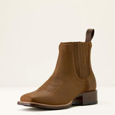 Booker Chelsea Wide Square Toe Western Boot - Women
