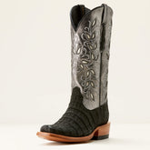 Futurity Silk Narrow Cutter Toe Western Boot - Women