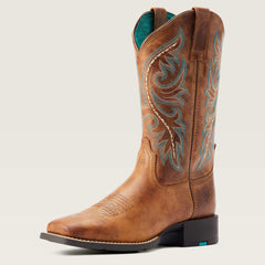 Round Up Back Zip Western Boot - Women