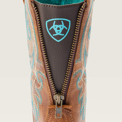 Round Up Back Zip Western Boot - Women