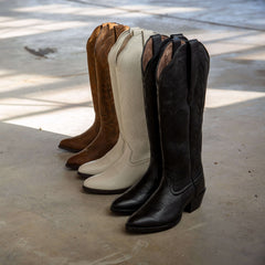 Heritage R Toe Tall Stretchfit Western Boot - Women