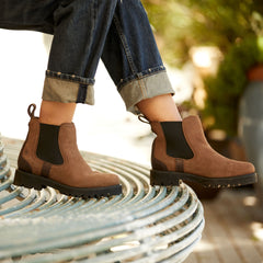Wexford Lug Waterproof Chelsea Boot - Women