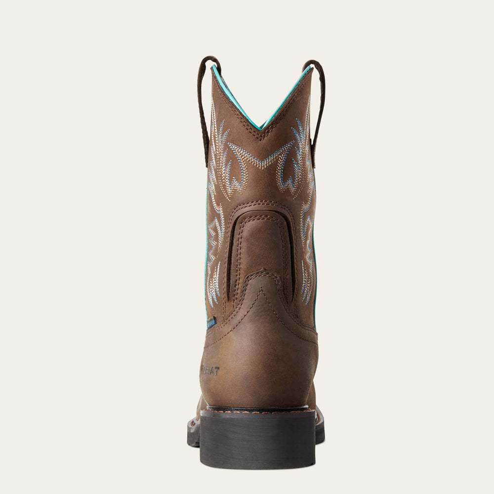 Krista Waterproof Steel Toe Work Boot - Women