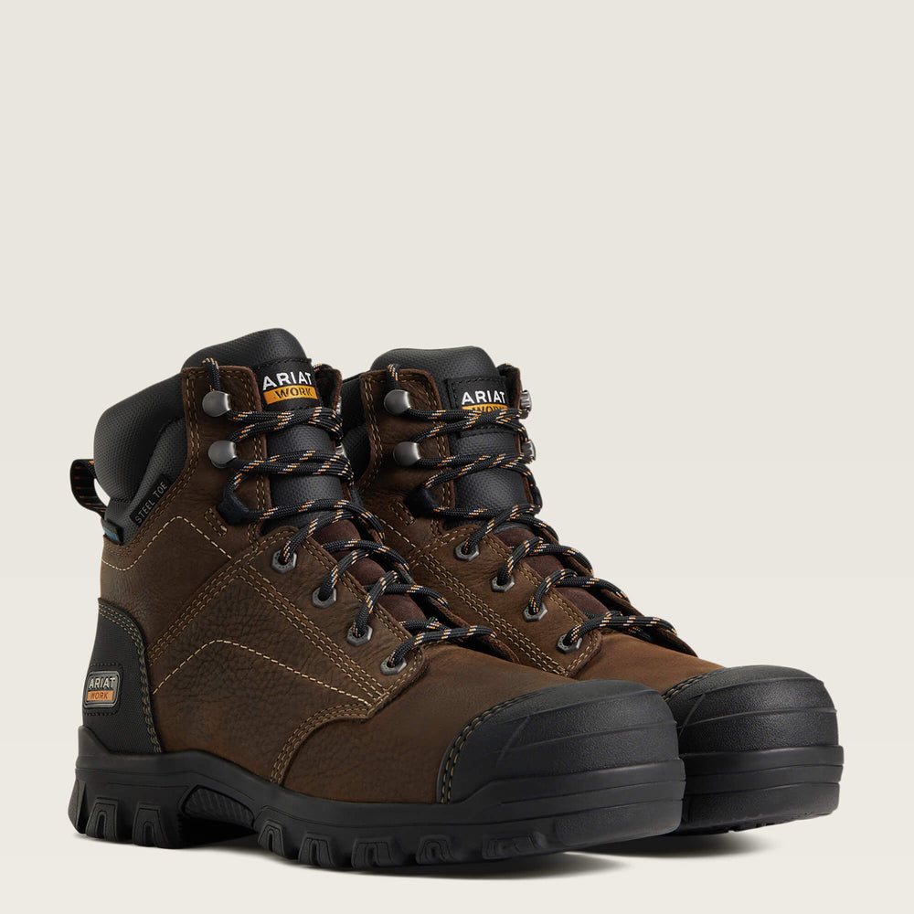 Treadfast 6" Waterproof Steel Toe Work Boot - Women