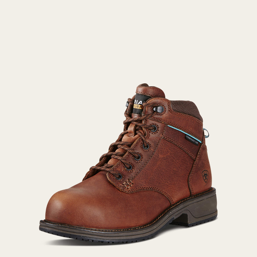 Casual Work Mid Lace SD Composite Toe Work Boot - Women