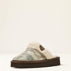 Jackie Square Toe Stack Slipper - Women