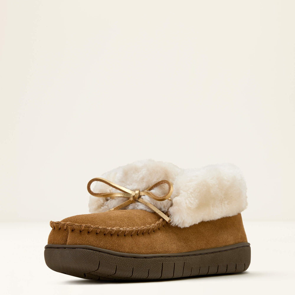 Moccasin Bootie Slipper - Women