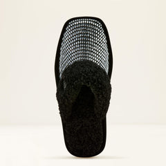 Jackie Square Toe Stack Slipper - Women