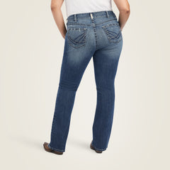 R.E.A.L. Mid Rise Raquel Boot Cut Jean - Women