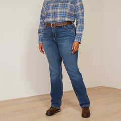 Rebar High Rise Riveter Straight Jean - Women