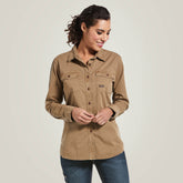 Rebar Washed Twill Work Shirt - Women