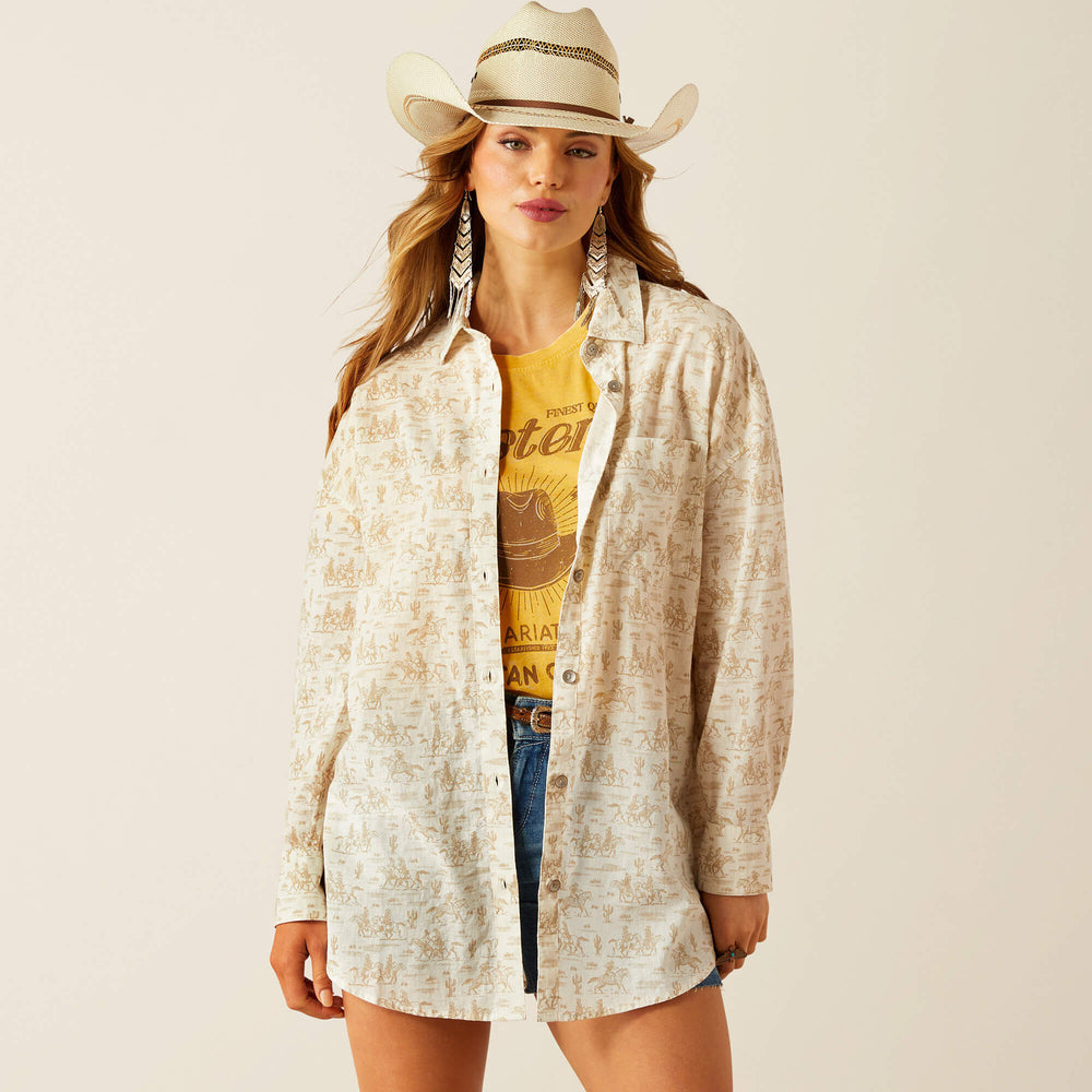 Poppy Summer Overshirt Shirt - Women