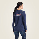 Rebar Workman USA Logo T-Shirt - Women