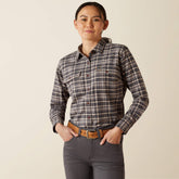 Rebar Flannel DuraStretch Work Shirt - Women