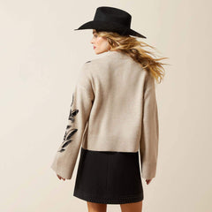 All In Embellished Sweater - Women