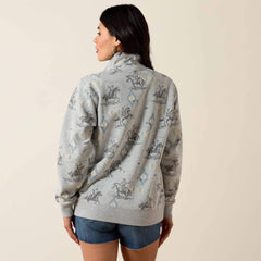 Sapphire 1/2 Zip Sweatshirt - Women