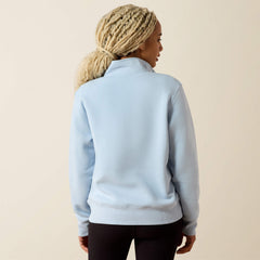 Rebar Lightweight Mock 1/2 Zip Sweatshirt - Women