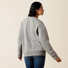 Scorpion Script Oversized Sweatshirt - Women