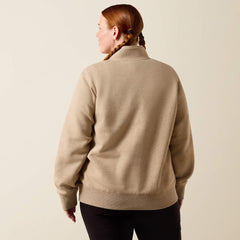 Rebar Lightweight Mock 1/2 Zip Sweatshirt - Women