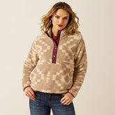Berber Snap Front Sweatshirt - Women|Trends