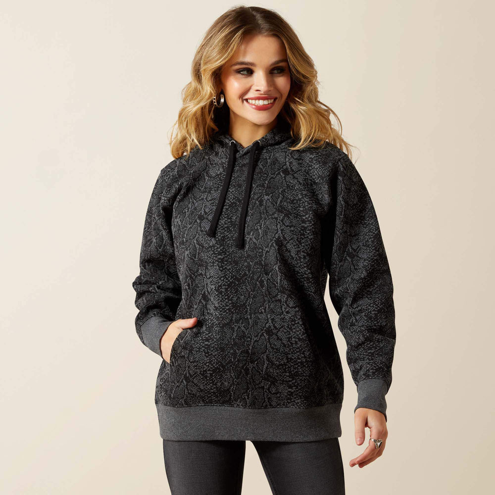 Snake Sheen Hoodie - Women|Trends
