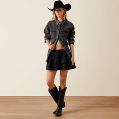 Lux Oversized Denim Jacket - Women|Trends