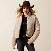Swirls Puffer Jacket - Women|Trends