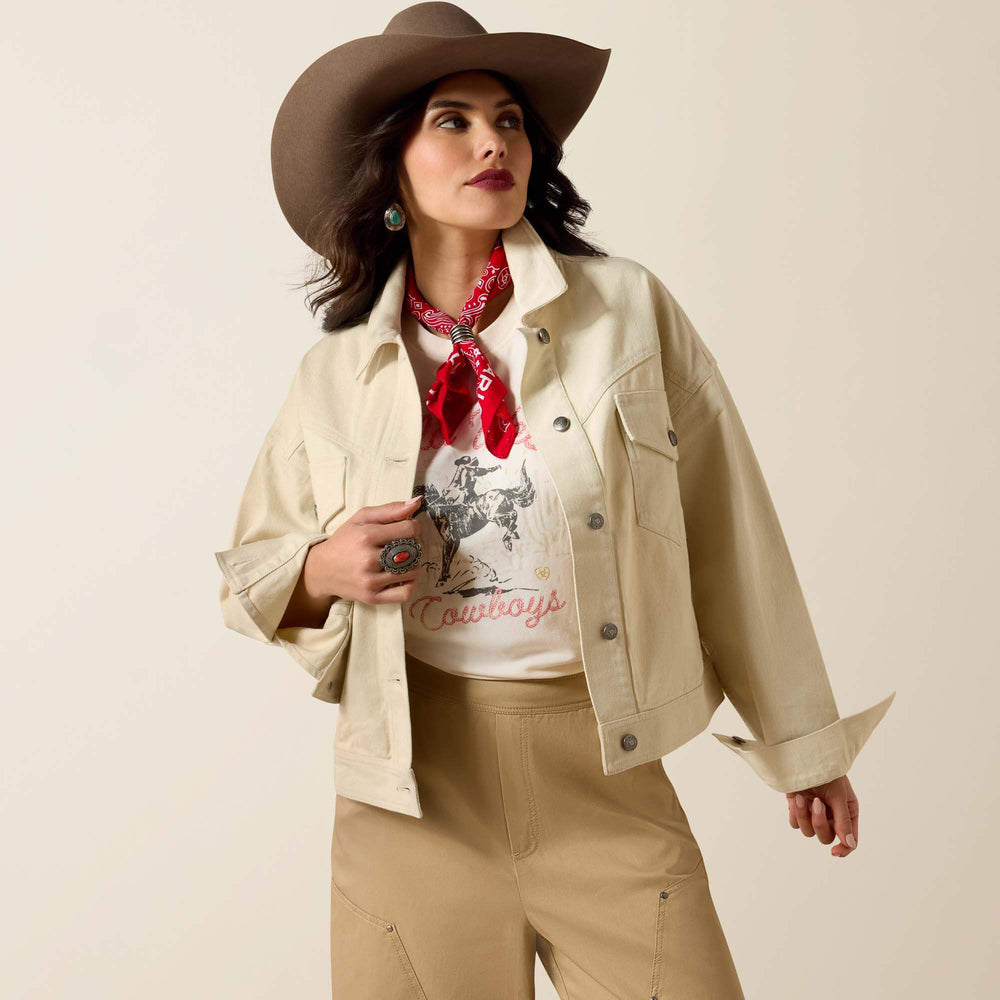Solar Cotton Twill Jacket - Women