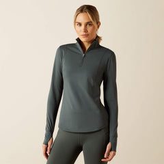 Gridwork 2.0 1/4 Zip Baselayer - Women