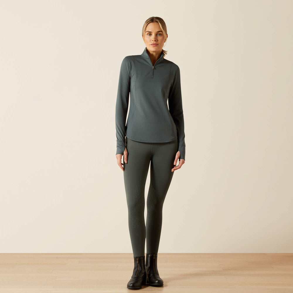 Gridwork 2.0 1/4 Zip Baselayer - Women