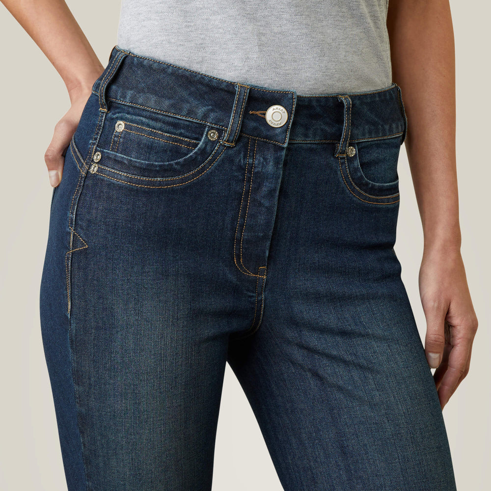Halo Denim Knee Patch Breech - Women|Trends
