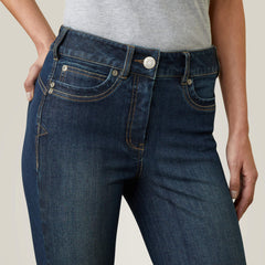 Halo Denim Knee Patch Breech - Women|Trends