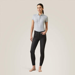 Halo B Denim Knee Patch Breech - Women