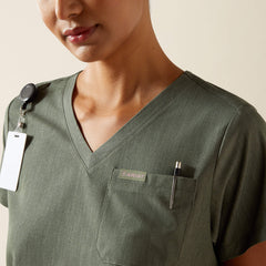 Beth Basic Scrub Top - Women