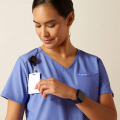 Clara 6 Pocket Scrub Top - Women