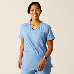Clara 6 Pocket Scrub Top - Women