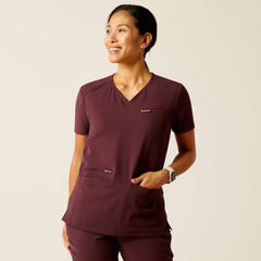 Clara 6 Pocket Scrub Top - Women