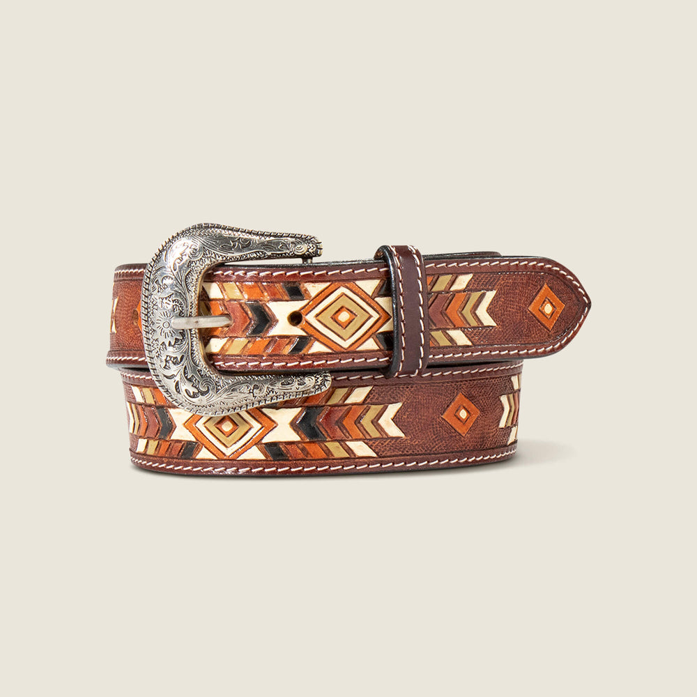 Geometric Pattern Belt - Women|Trends