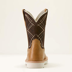 Activate Round Toe Western Boot - Kids