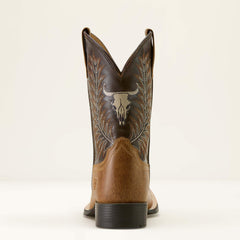 Stampede Wide Square Toe Western Boot - Kids